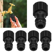 superparis 5PCS G3/8 Female Thread Nipple Connector Plastic Faucet Quick Garden Irrigation Water Pip