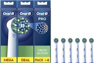 Oral-B EB50RX-2 + 2 +2 (6支裝) CrossAction 多動向交叉刷頭 - 平行進口貨