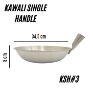 KAWALI. SINGLE HANDLE SWING HANDLE KAWALI KSH#1(Biggest)~KSH#6(Smallest) COPPER SILVER KAWALI