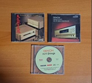 3只 DENON Hi-Fi Showcase / High End Hi-Fi Recordings CD