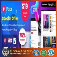 News Magazine Papr - News Magazine WordPress Theme 1.4.6