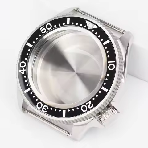 Dive 20bar at 3.8 SKX 38mm Watch Case Ceramic Bezel For Mod SKX013 Seiko NH34 NH35 NH36/38 28.5mmDia