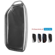 【DAISYG HOT】Black Transparent Car Key  Case Cover  For BMW For X1 iX  for XM  X6  for X7 i7 2023 202