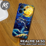 Softcase rubber REALME 14 5G/MS15/ PAINTING motif REALME 14 5G/casing REALME 14 5G /silicone