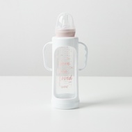 Giggles Printed Glass Feeding Bottle - 240 ml