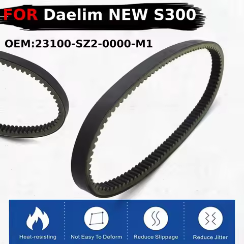 Motorcycle Transmission Drive Belt For Daelim NEW S300 OEM:23100-SZ2-0000-M1 Motorbike Transmission 