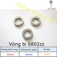 Bearing - Bearing 6802zz - Standard 15*24*5mm