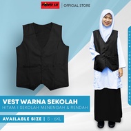Indah Pesona School Uniform Vest - Black/Size S-6XL
