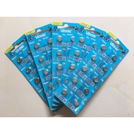 Combo of 5 battery packs Vinnic L721F AG11 C10 SR721SW 721 379 CBHK721 Hong Kong