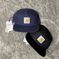 Carhartt WIP Backley Cap Black Navy Original 100% Topi 5 panel