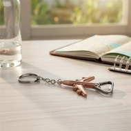 Vintage Aircraft Bottle Opener Keyring - Compact Creative Home Gadget Novelty Portable Accessory