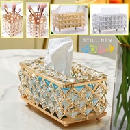 Luxury Tissue Box Crystal Tissue Box/ Gold Tissue Box/ Tissue Organizer Tissue Box Tissue Box/