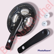 Crank / Plate Prowheel Triple 3 Speed 48T 38T 28T Alloy