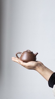 小石瓢   老紫泥特高温烧制 明代经典器 雅致小品 出水直流顺爽宜