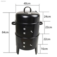BBQ Set 3-in-1 Outdoor BBQ Grill Outdoor Detachable 3-in-1 Set BBQ Grill