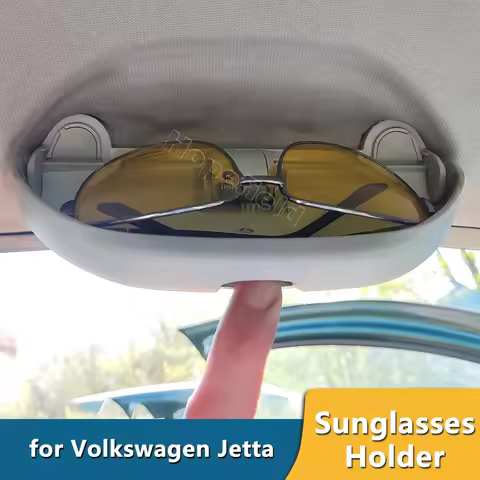 Roof Mount Car Sunglass Holder Sun Glasses Storage Case for Volkswagen Polo 9N 9N3 Golf Jetta Bora M