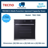 Tecno 6 Multi-function Upsized Capacity Oven, TBO 7006