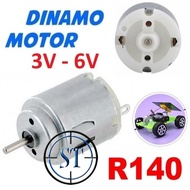 Motor DC 3-6V DC R140 R-140 Dynamo Drill Mini Electric DIY Robotic Micro Small Fan Arduino Toys