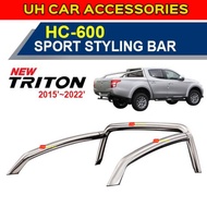 MITSUBISHI TRITON 2015 - 2022 OEM STAINLESS STEELROLL BAR SPORT BAR