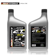 5W-40 4T NANO+ Fully Synthetic Motorcycle Oil Maxworks Works Engineering (1Liter)