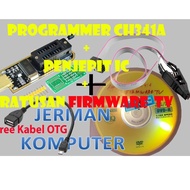 CH341a Plus IC Flash Clip for bios 93 25 24 SOIC8 SOP8