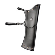 Cowhide Arrow Quiver Arrow Bag Left/Right Hand Waist Strap Arrow Bag for Bow Arrow