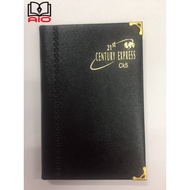 Thick CK5 black leather cover notebook - 100 pages