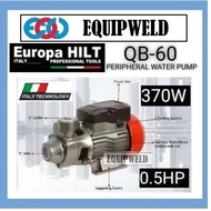 EUROPA HILT / DYNATEC / ROMEO QB60 / RQB6000 PERIPHERAL WATER PUMP 0.5HP 370W 0.37KW 9M 1" BOOSTER W