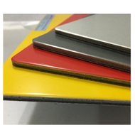 4ft x 8ft x3mm ACP Aluminium Composite Panel Various Color Custom cut To Size Silver Gold White Blac
