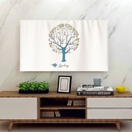 5.Fulinjiahe-New Styletapestry TV Dust Cover Elastic Hanging TV Cover Cloth remote control Computer 