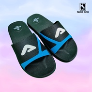 ADDA Slippers (No.7-9) Black Blue