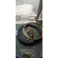 Wheelset 451 kenda tires 20 13/8 hub 8-9 speed eterna cricket 32h minivelo minion minitrek seli