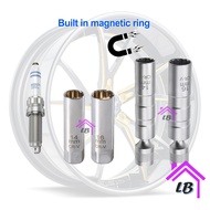 14mm / 16mm X 3/8" Spark Plug Socket 12Point Magnet Leaf Spring Swivel Spark Plug Socket Box Buka Pl