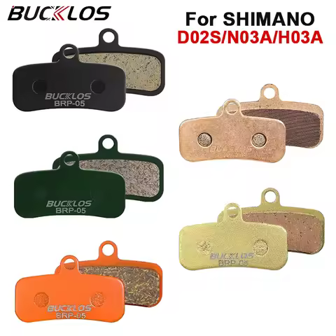 BUCKLOS Bike Brake Pad for SHIMANO N03A H03A D03S MTB Road Bicycle Hydraulic Disc Pads Wear-resistan