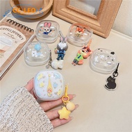 Suitable for Redmi Buds 6 Play Case Transparent Soft Case for Redmi Buds 6 Play Shockproof Shell Red