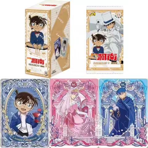 KAYOU Genuine Detective Conan Card Mystery Insight Pack Rare SC Card Anime Collection Cards Toys Gif