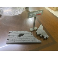 Vintage 1984 GI Joe Missile defense unit Incomplete for G.I. Joe Action Figures - Preloved / As Is