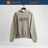 Genuine Essentials Fear Of God 1977 Dark Oatmeal Hoodie - Rabbit