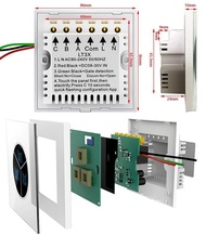 Thiết bị điều khiển cửa cổng cửa cuốn qua điện thoại LT3X - Wireless Garage Door Opener Remote Contr