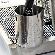 erudent Stainless Steel Milk Frothing Pitcher Espresso Steaming Coffee Barista Latte Frother Cup Cap