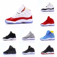 Little and Big Kids Jumpman 11 11s XI Cherry Bred Cool Grey Concord Unc Win Like for toddler sneaker