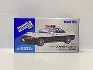 【 日版 】Tomytec Tomica Limited Vintage Neo LV - N322a Nissan Skyline GT - R R33 Police Tomica Tiny Min