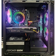 GAMING PC RGB i5-3570s RX580 4GB 120G SSD