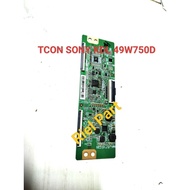 TCON - TICON - TIKON LED TV BOARDLOGIC sony KDL-49W750D - KDL 49W750D - 49W750 D