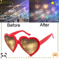 NEXTSG Special Effect Glasses Durable Hot  Heart-shaped