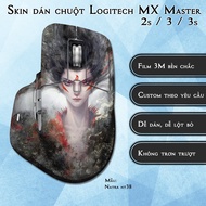 Logitech MX Master 2s / 3 / 3s mouse Skin Natra nt38 model | 3m Anti-slip Film Sticker