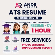 Servis Resume & CV Profesional | 6PM - 12AM | ATS Resume Writing | Resume Kerja | 1 Jam Siap