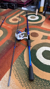 Joran Sardina dan gorila  carbon set Reel zorro