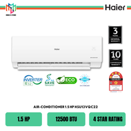 Haier HSU-13VQC22 R32 Smart Inverter Series Air Conditioner 1.5 HP UVC Sterilization 4 Star Rating H