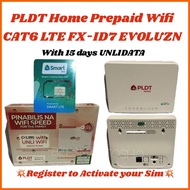 ♝ ✙ ∭ SMART BRO /PLDT Home Prepaid Wifi CAT 6  LTE FX -ID7 / ID5L Evoluzn /OPENLINE